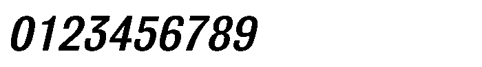 Bulldog Pro Italic Medium Font OTHER CHARS