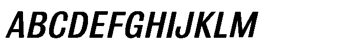 Bulldog Pro Italic Medium Font UPPERCASE