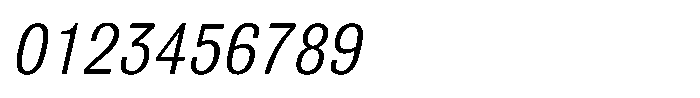 Bulldog Pro Italic Regular Font OTHER CHARS