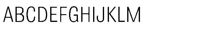 Bulldog Pro Light Font UPPERCASE