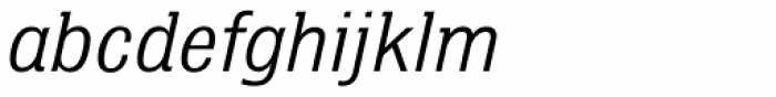 Bulldog Slab Italic Font LOWERCASE