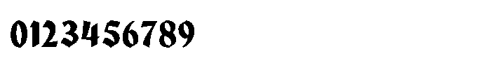 Bullova Regular Font OTHER CHARS