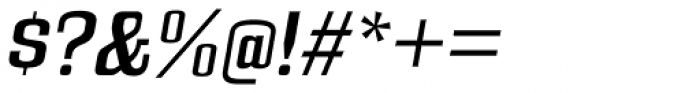 Bullpen Italic Font OTHER CHARS
