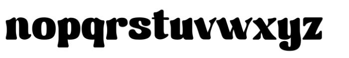 Bullsnite Font LOWERCASE
