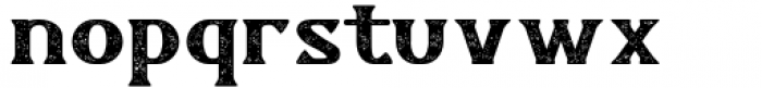 Bulluck Stone Font LOWERCASE