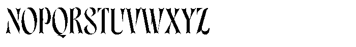 Bullvone Font UPPERCASE