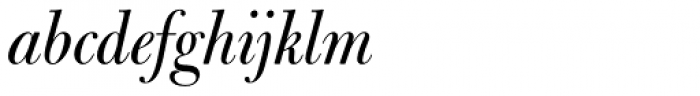 Bulmer Std Display Italic Font LOWERCASE