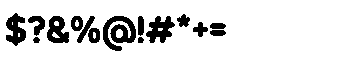 Bumblepops Font OTHER CHARS