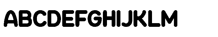 Bumblepops Font UPPERCASE