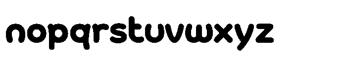 Bumblepops Font LOWERCASE