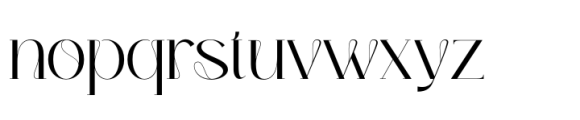 Bumerang Font LOWERCASE