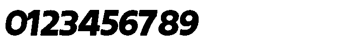 Bumi Italic Font OTHER CHARS