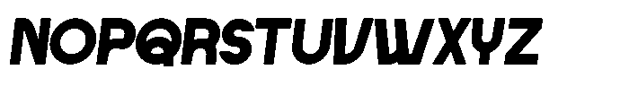 Bumi Italic Font UPPERCASE