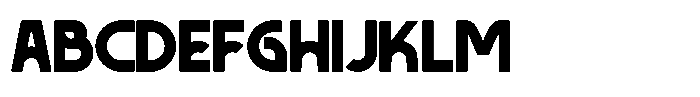 Bumi Regular Font UPPERCASE