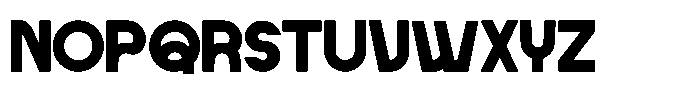 Bumi Regular Font UPPERCASE