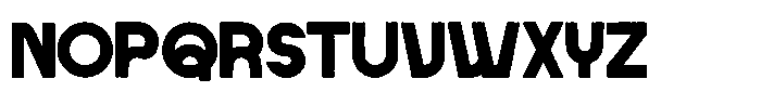 Bumi Rough Font UPPERCASE