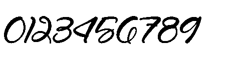 Bumlay Otican Regular Font OTHER CHARS