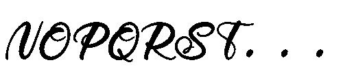 Bumlay Otican Regular Font UPPERCASE