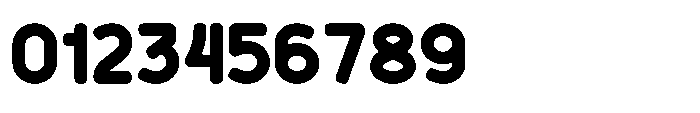Bumora Round Black Font OTHER CHARS