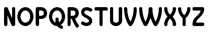 Bumora Round Bold Font UPPERCASE