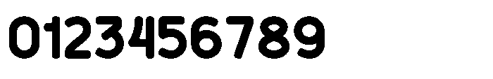 Bumora Round Extra Bold Font OTHER CHARS