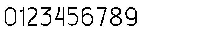 Bumora Round Light Font OTHER CHARS