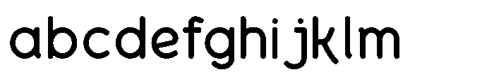 Bumora Round Medium FONT