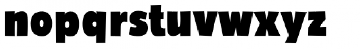 Bumpo Narrow Font LOWERCASE