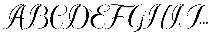 Bumpy Font UPPERCASE