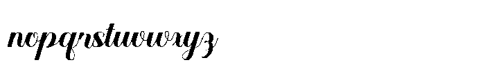 Bumpy Font LOWERCASE