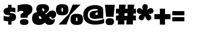 Bumsy Fancy Variable Font OTHER CHARS