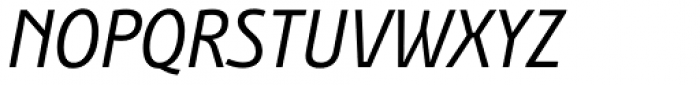 Bunaero Pro Regular Italic Font UPPERCASE