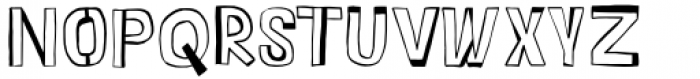 Bunbury Regular Font UPPERCASE