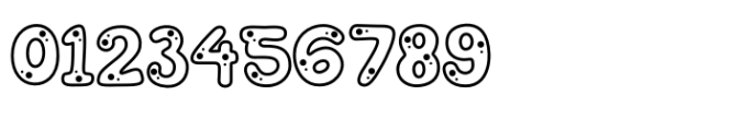 Buncits Holes Font OTHER CHARS