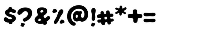 Buncits Solid Font OTHER CHARS