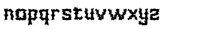 Bunfire Font LOWERCASE
