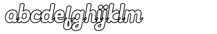 Bungalow SS Outline FONT