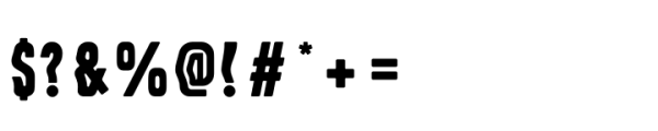 Bunia Gunia F Font OTHER CHARS