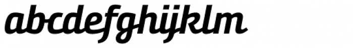 Bunita Swash Bold Font LOWERCASE
