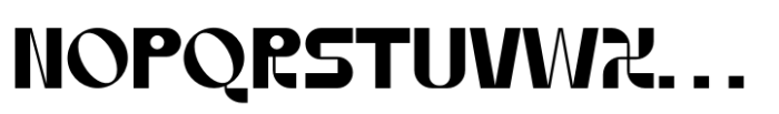 Bunka Font UPPERCASE