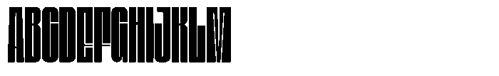 Bunke Black Font UPPERCASE