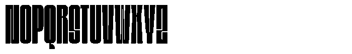 Bunke Black Font UPPERCASE