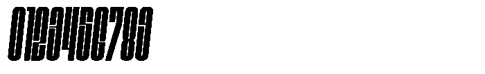 Bunke Bold Italic Font OTHER CHARS