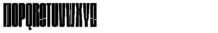 Bunke Extra Bold Font UPPERCASE