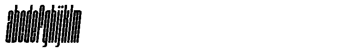 Bunke Extra Light Italic FONT