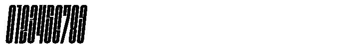 Bunke Italic Font OTHER CHARS