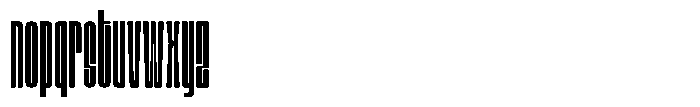 Bunke Light Font LOWERCASE