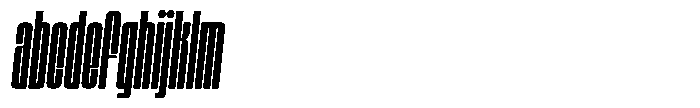 Bunke Medium Italic FONT