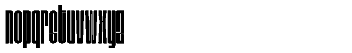 Bunke Medium Font LOWERCASE