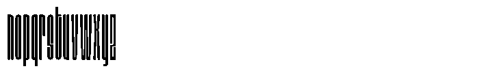 Bunke Thin Font LOWERCASE